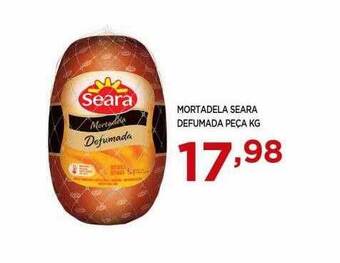 Apoio Mineiro Mortadela Seara Defumada Peça Kg oferta
