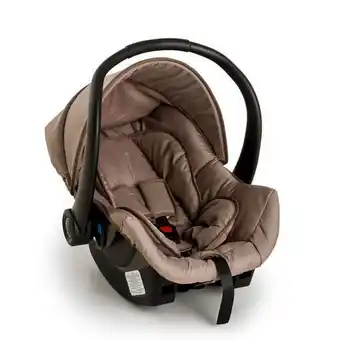 Pão de Açúcar Bebê conforto cocoon preto e cappuccino - galzerano oferta