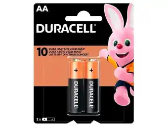 Pão de Açúcar Duracell pilha alcalina aa cartela 2 unidades oferta