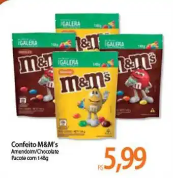 Atacadão Confeito M&m's 140g oferta
