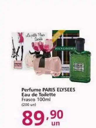 Althoff Supermercados Perfume Paris Elysees Eau De Toilette Frasco 100ml oferta