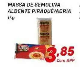 Massa De Semolina Aldente Piraque-adria 1kg