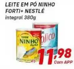 Prezunic Leite Em Po Ninho Forti + Nestlé 380g oferta
