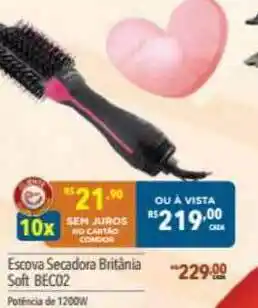 Supermercados Condor Escova Secadora Britânia Soft Beco2 oferta
