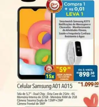 Supermercados Condor Celular Samsung A01 A015 oferta