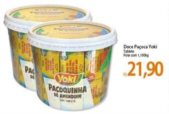 Atacadão Doce Pacoca Yoki 1.100kg oferta