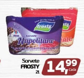 Cometa Supermercados Sorvete Frosty 2L oferta