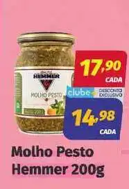 Molho Pesto Hemmer 200g