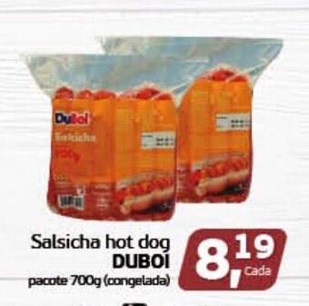 Cometa Supermercados Salsicha hot Dog Duboi 700g oferta