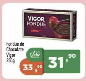 Supermercados Pague Menos Fondue De Chocolate Vigor 250g oferta