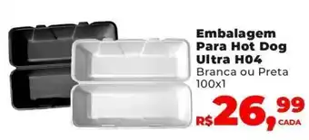 Embalagem para Hot Dog Ultra H04