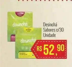 Desinchá Sabores C 30 Unidade