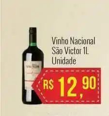 Mart Minas Vinho Nacional São Victor 1L oferta