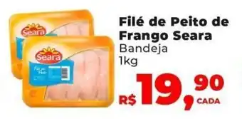 File de Peito de Frango Seara 1kg