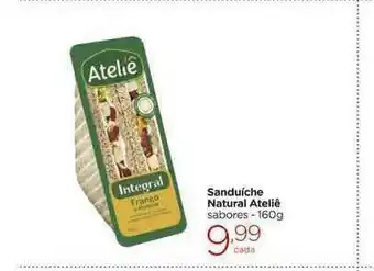 Sanduíche Natural Ateliê 160g