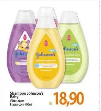 Atacadão Shampoo Johnson's Baby Vários Tipos Frasco Com oferta