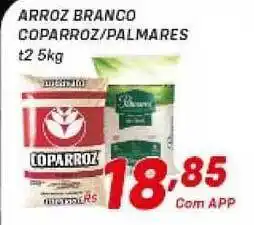 Prezunic Arroz Branco Coparroz Palmares 5kg oferta