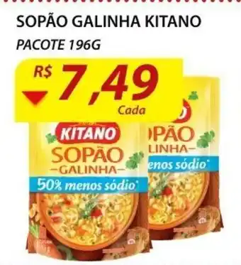 Assaí Atacadista Sopao Galinha Kitano 196g oferta