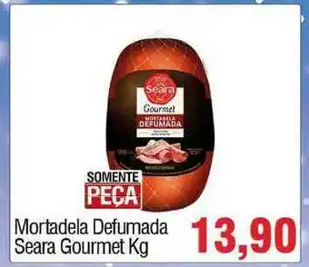 Spani Atacadista Mortadela Defumadda Seara Gourmet 1kg oferta