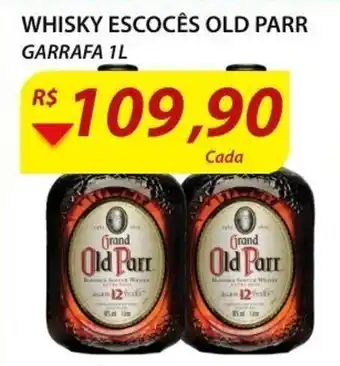 Assaí Atacadista Whisky Escoces Old Parr 1L oferta