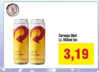 Spani Atacadista Cerveja Skol Lt. 550ml oferta