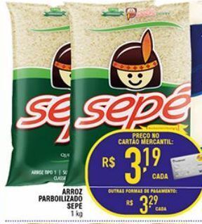 Arroz parboilizado sepé kg