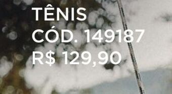 Lojas Pompéia Tênis oferta