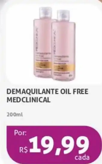 Demaquilante Oil Free Med Clinical 200ml
