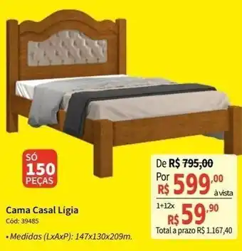 Deltasul Cama Casal Ligia oferta