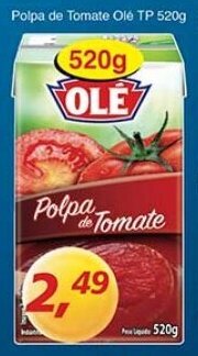 Supermercados Guanabara Polpa de Tomate Ole Tp 520g oferta