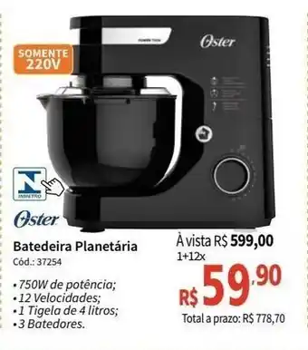 Deltasul Oster Batedeira Planetaria oferta