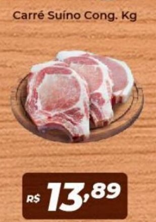 Atakarejo Carre Suino Cong. 1kg oferta