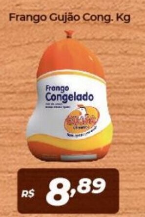 Atakarejo Frango Gujao Cong. 1kg oferta
