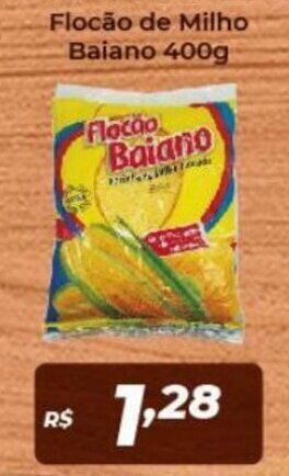 Atakarejo Flocao de Milho Baiano 400g oferta