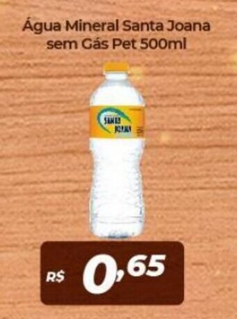 Atakarejo Agua Mineral Santa Joana Sem Gas pet 500ml oferta