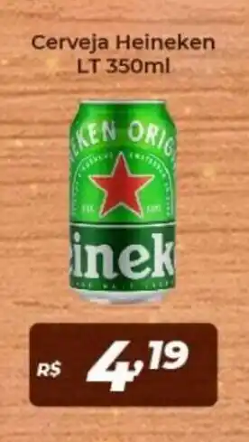 Cerveja Heineken lata 350ml