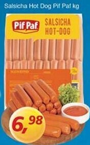 Supermercados Guanabara Salsicha Hot Dog Pif Paf 1kg oferta