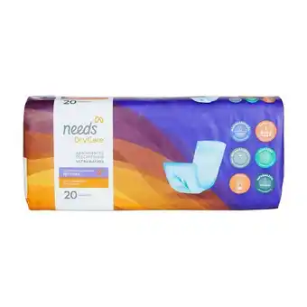 Droga Raia Absorvente para incontinência urinária intensa needs drycare com 20 unidades oferta