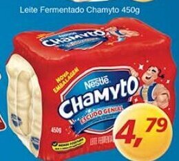 Supermercados Guanabara Leite Fermentado Chamyto 450g oferta