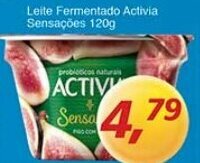 Supermercados Guanabara Leite Fermentado Activia Sensacoes 120g oferta