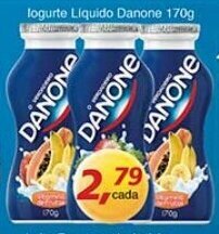 Supermercados Guanabara Iogurte Liquido Danone 170g oferta