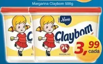 Supermercados Guanabara Margarina Claybom 500 oferta