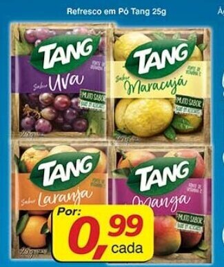 Refresco em po Tang 25g