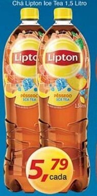 Supermercados Guanabara Cha Lipton Ice Tea 1.5L oferta