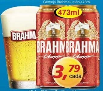 Supermercados Guanabara Cerveja Brahma Latao 473ml oferta