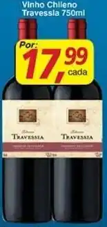 Supermercados Guanabara Vinho Chileno Travessia oferta