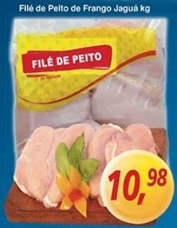 Supermercados Guanabara File de Peito de Frango Jagua 1kg oferta