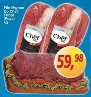 Supermercados Guanabara File Mignon do Chef Friboi 1kg oferta