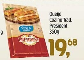 Quiejo Coalho Trad. President 350g