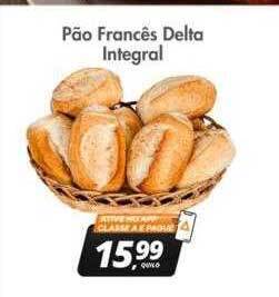 Delta Supermercados Pão Francês Delta Integral oferta
